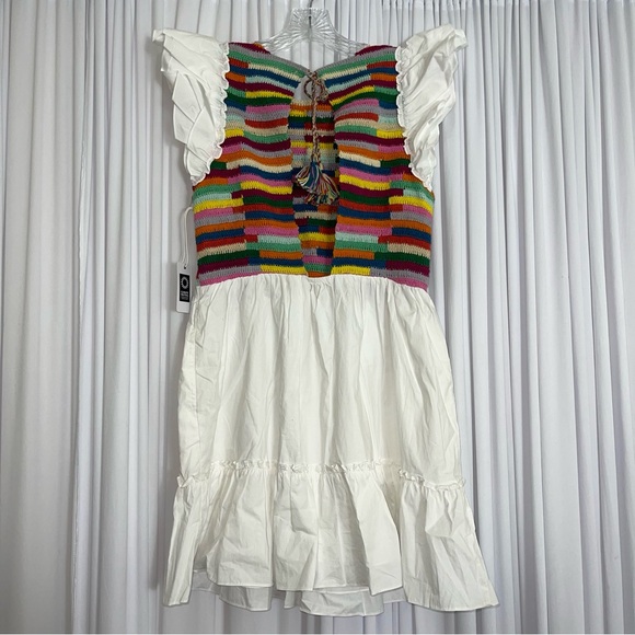 Saylor Leonara Rainbow Mini Dress in Medium - Picture 13 of 13